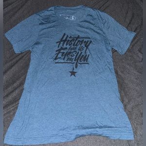 Blue Short Sleeve, Mens, Size M